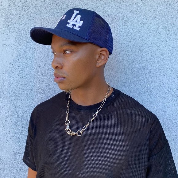 NY x LA Trucker Hat - Picture 2 of 5